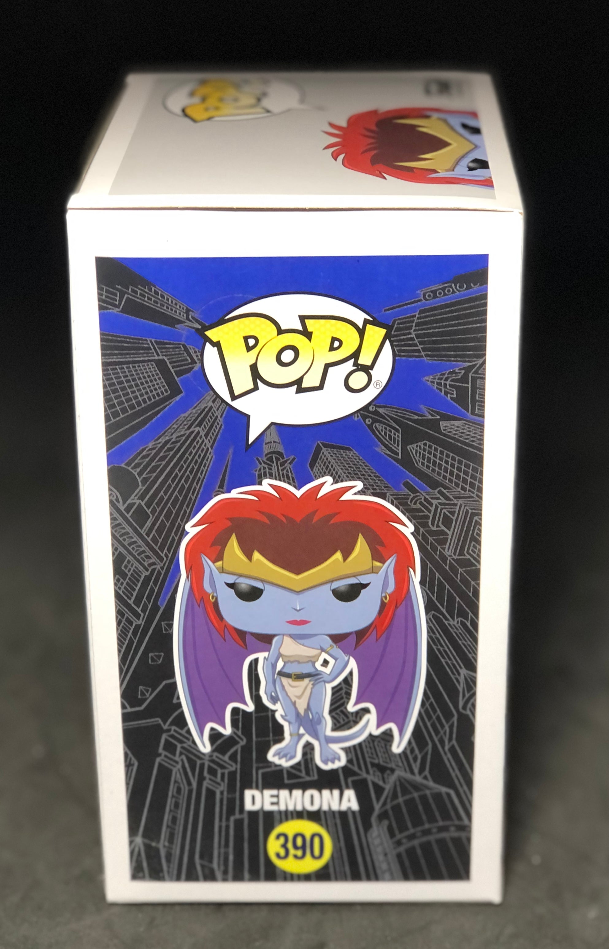 FUNKO POP! Disney - Gargoyles - Demona (Stone) (390) Exclusive "Small Damaged Packaging"