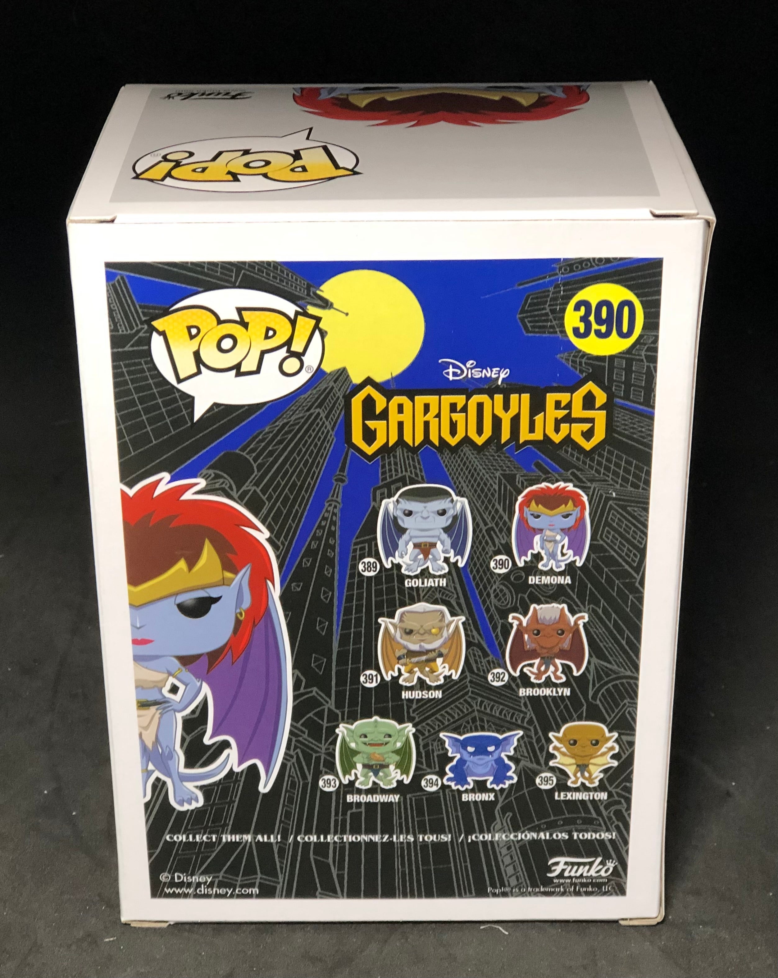 FUNKO POP! Disney - Gargoyles - Demona (Stone) (390) Exclusive "Small Damaged Packaging"