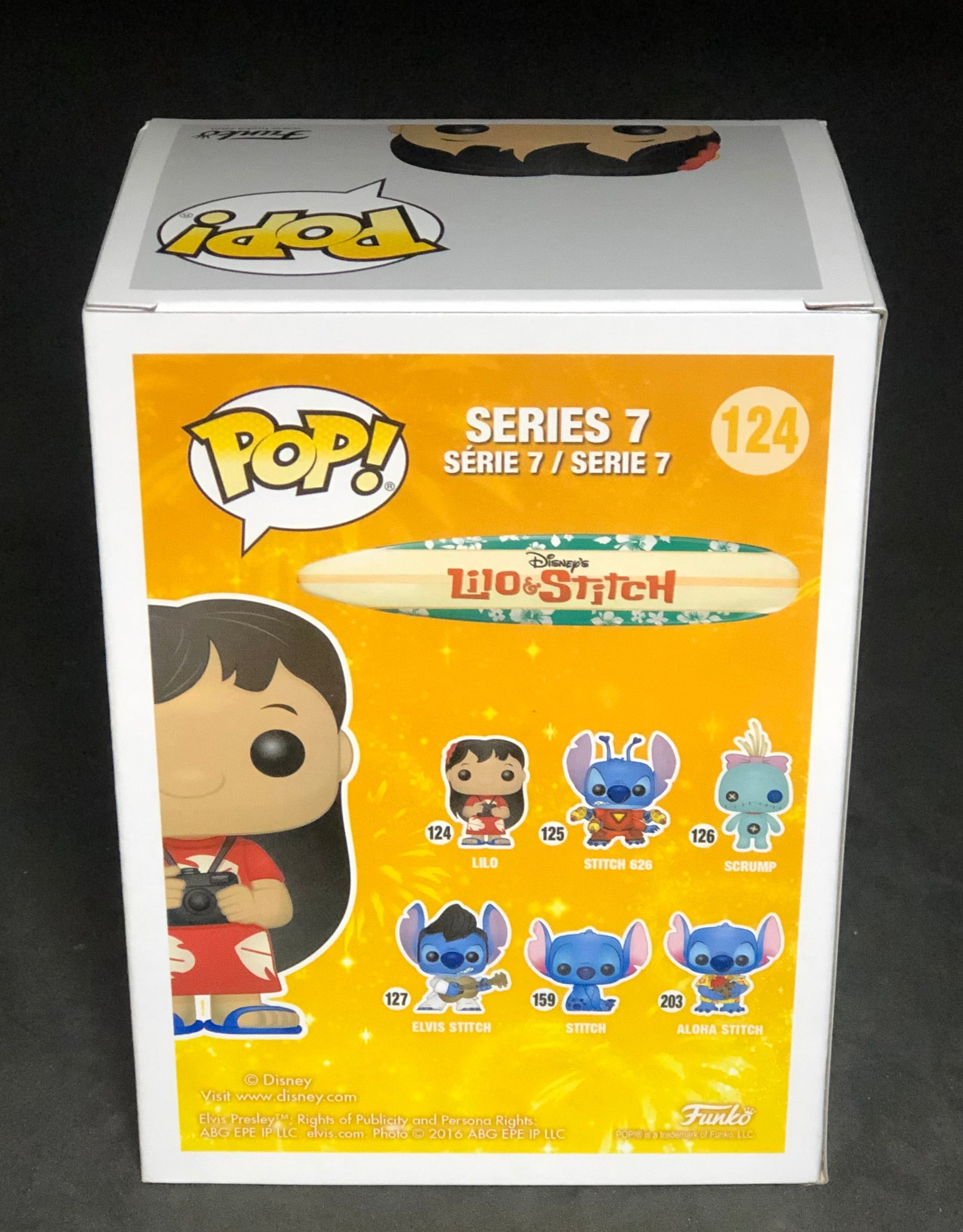 FUNKO POP! Disney - Lilo & Stitch - Lilo (124) "Small Damaged Packaging"