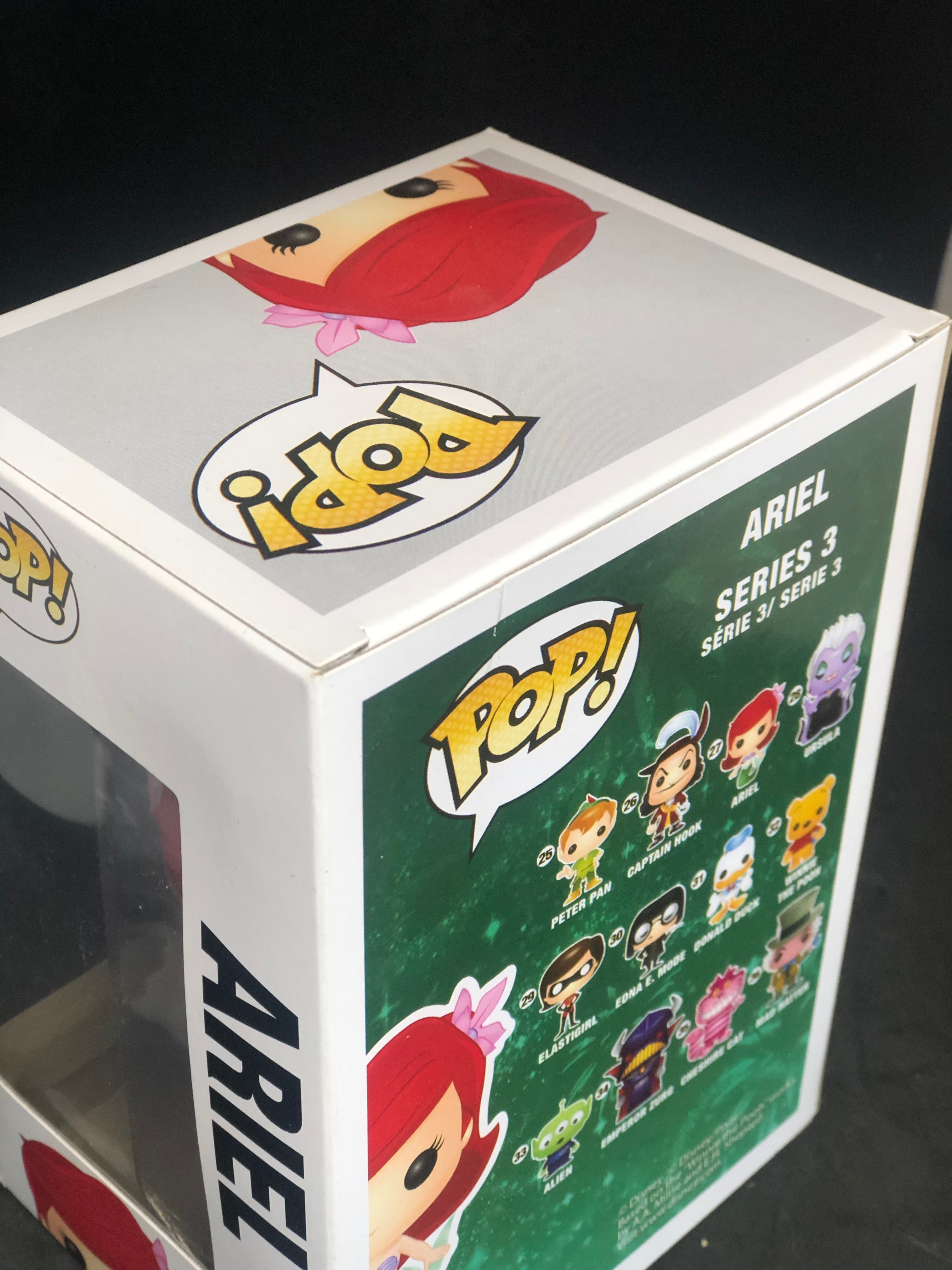 FUNKO POP! Disney - The Little Mermaid - Ariel (27) "Small Damaged Packaging"
