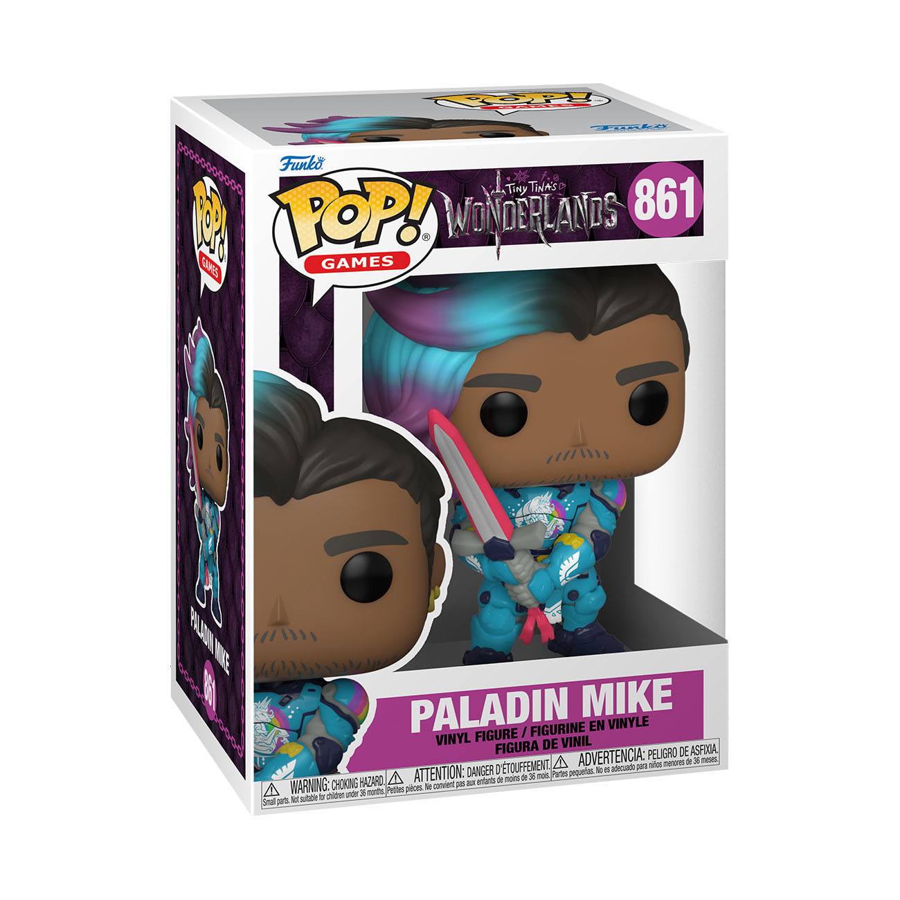 Funko POP Games - Wonderlands (Tiny Tina's) - Paladin Mike (861)