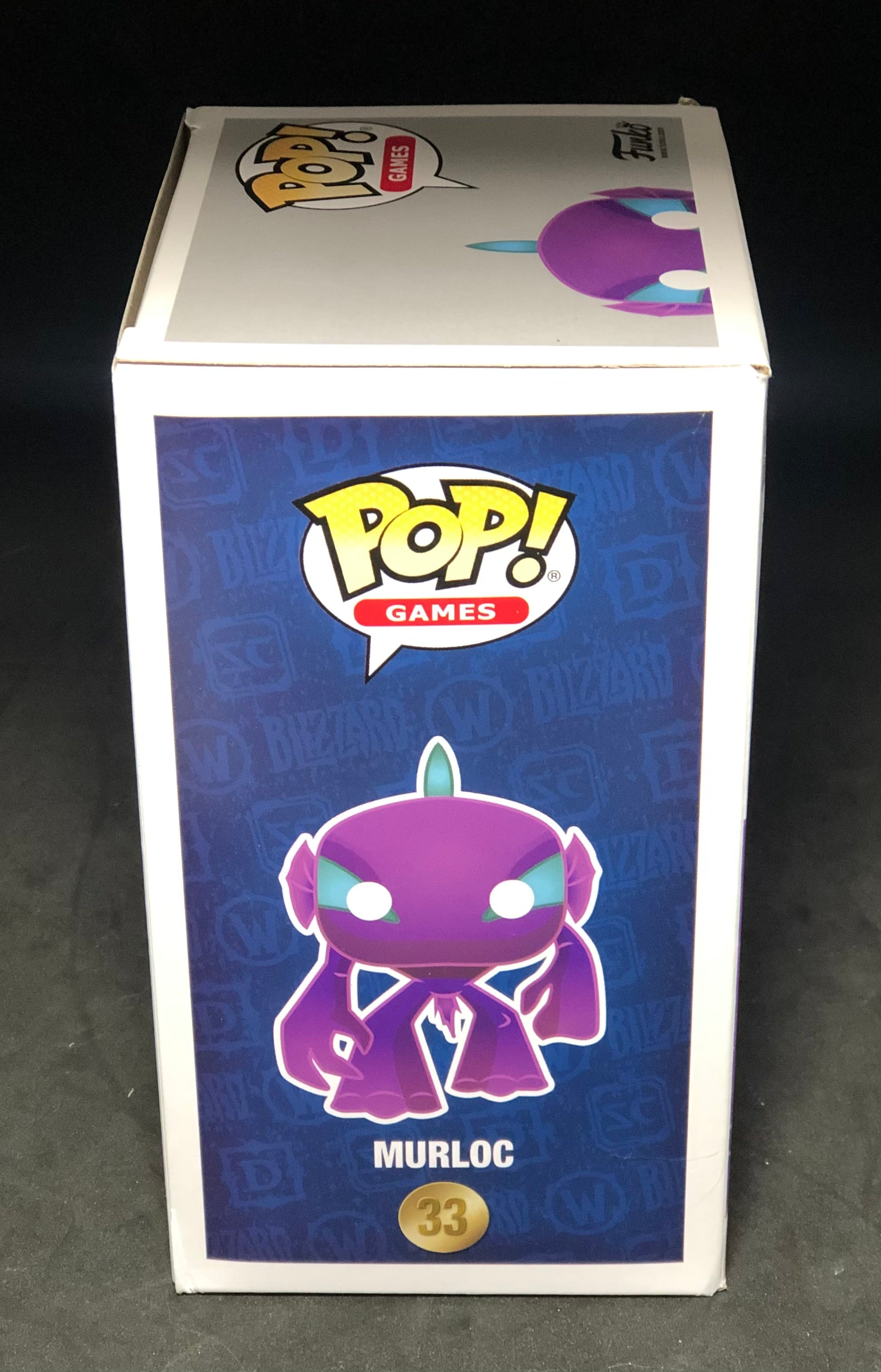 FUNKO POP! Games - World of Warcraft - Murloc (Metallic) (33) Exclusive "Small Damaged Packaging"
