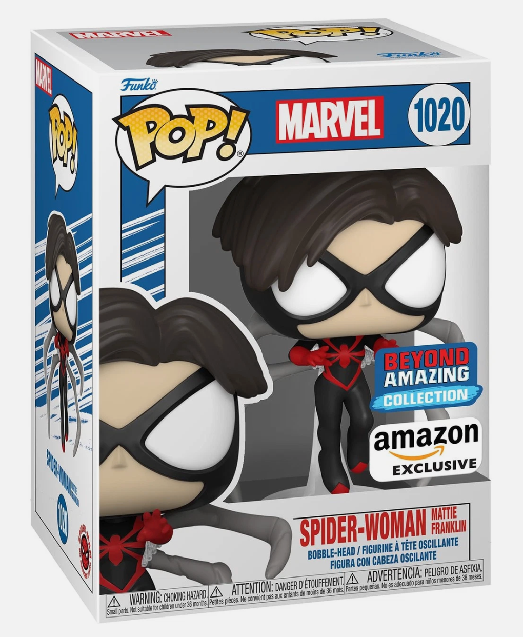 FUNKO POP! Marvel - Beyond Amazing - Spider-Woman (Mattie Franklin) (1020) Exclusive
