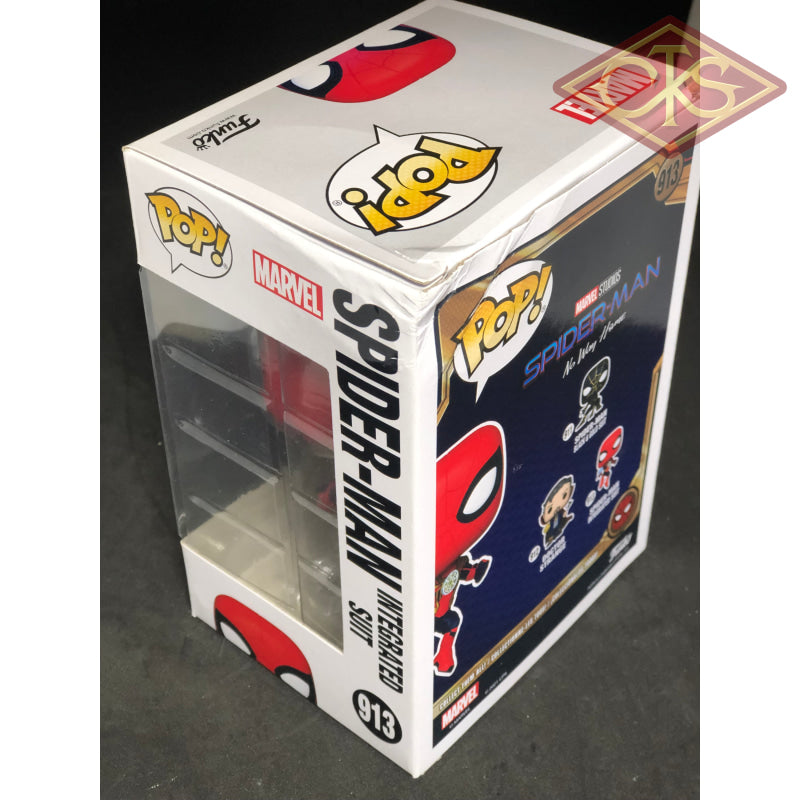 FUNKO POP! Marvel - Spider-Man, No Way Home - Spider-Man (Integrated Suit) (913) "Small Damaged Packaging"'