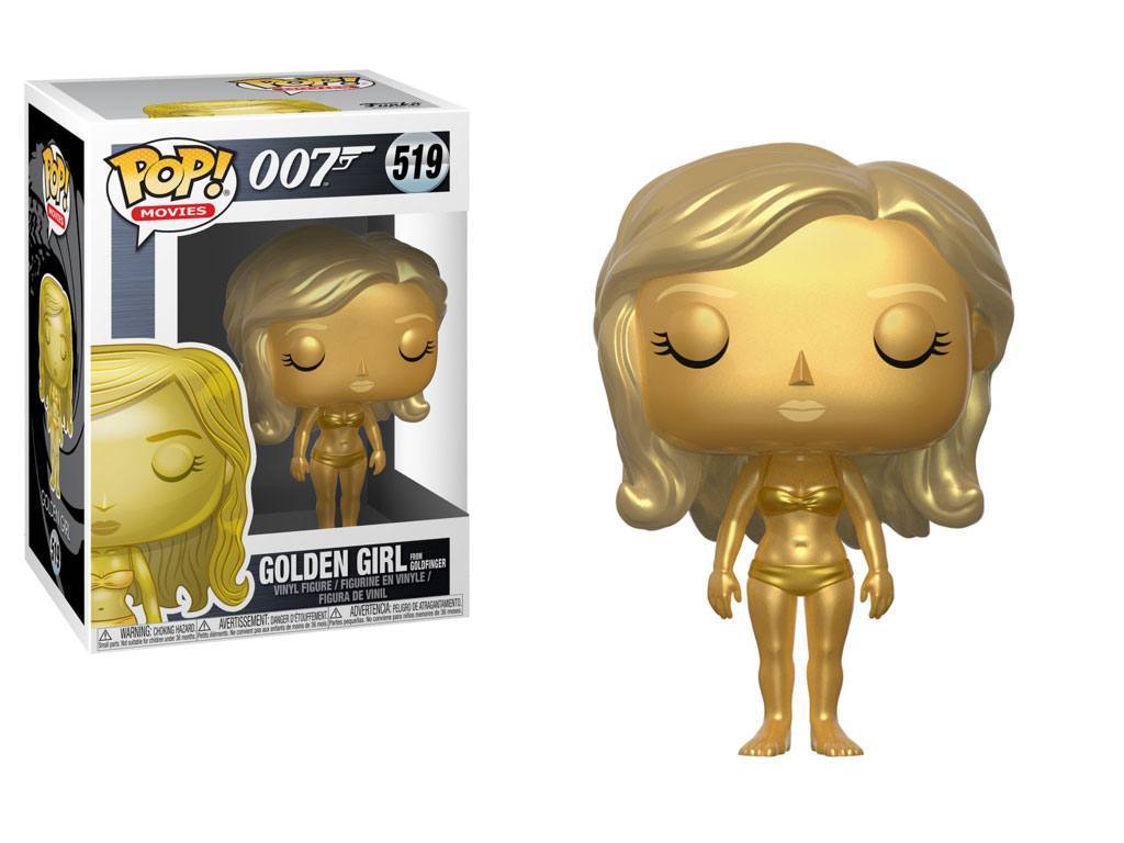FUNKO POP! Movies - James Bond (007) - Golden Girl (from Goldfinger) (519)