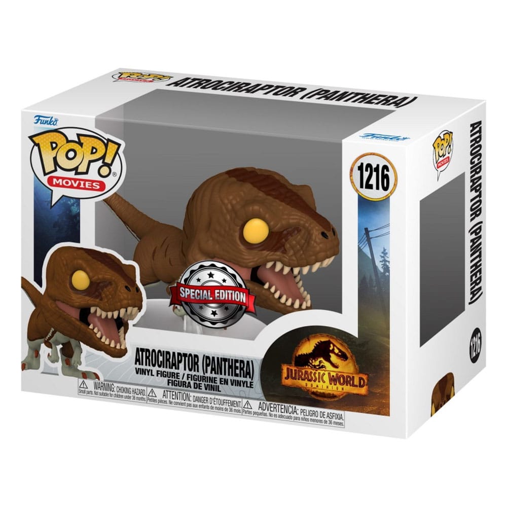 FUNKO POP! Movies - Jurassic World, Dominion - Atrociraptor (Panthera) (1216) Exclusive
