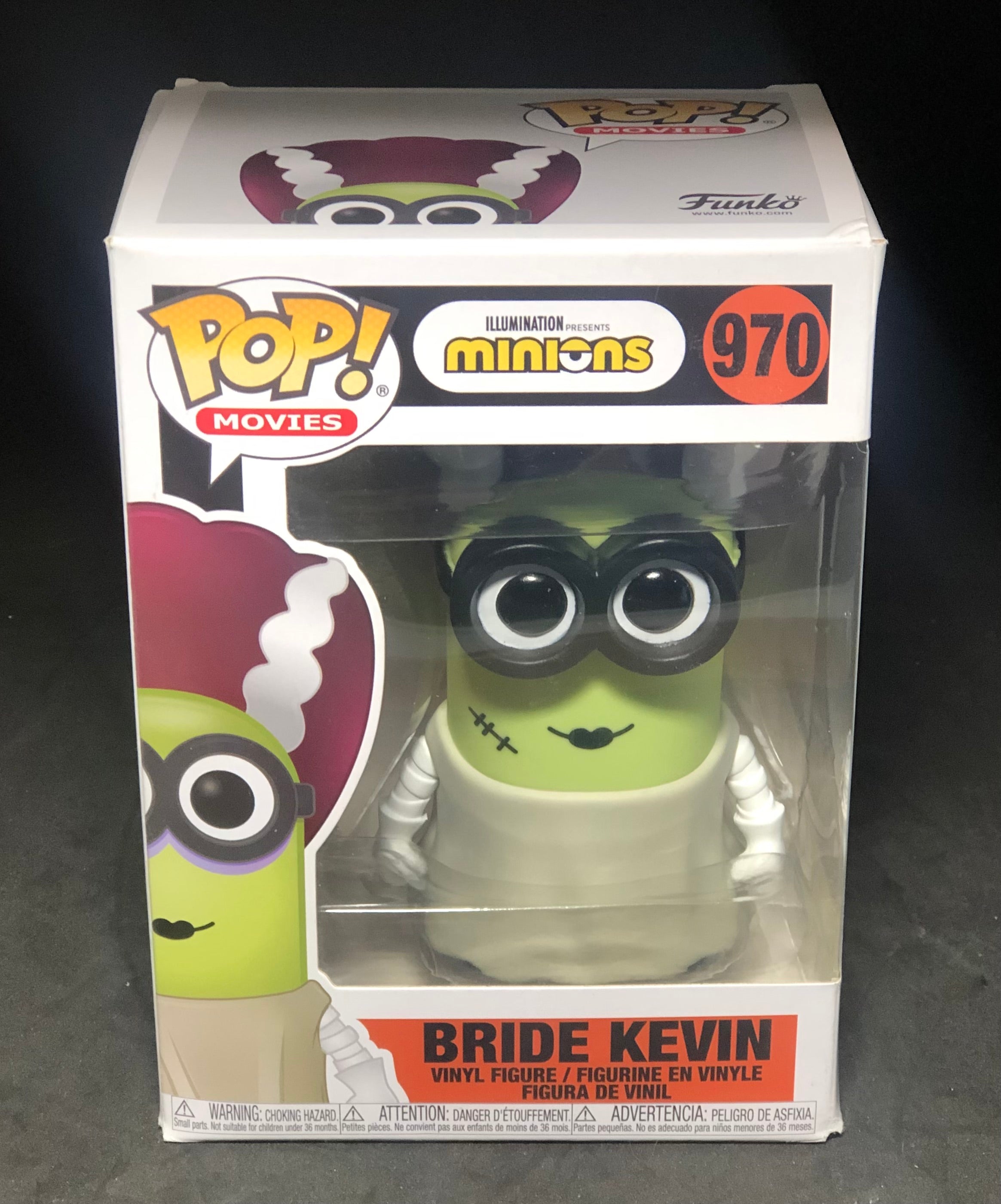 FUNKO POP! Movies - Minions - Bride Kevin (970) 'Small Damaged Packaging'