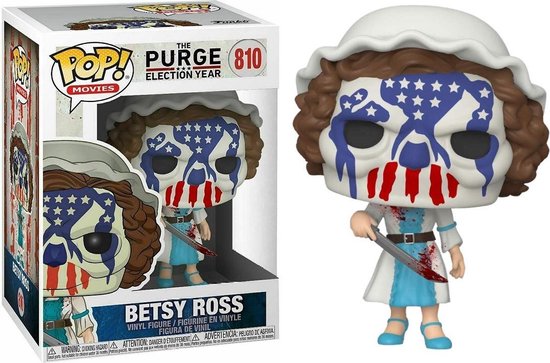 FUNKO POP!  Movies - The Purge - Betsy Ross (Election Year) (810)