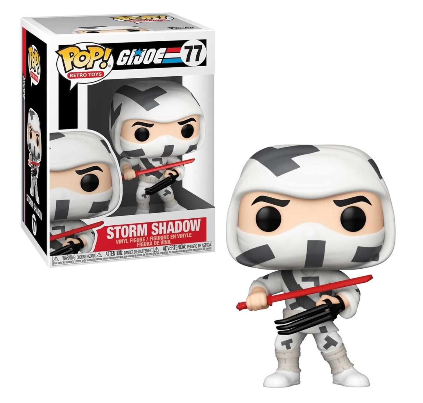 FUNKO POP! Retro Toys - G.I. Joe - Storm Shadow (77)