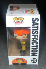 FUNKO POP! Rocks - Devo - Satisfaction (Yellow Suit) (217) 'Small Damaged Packaging'