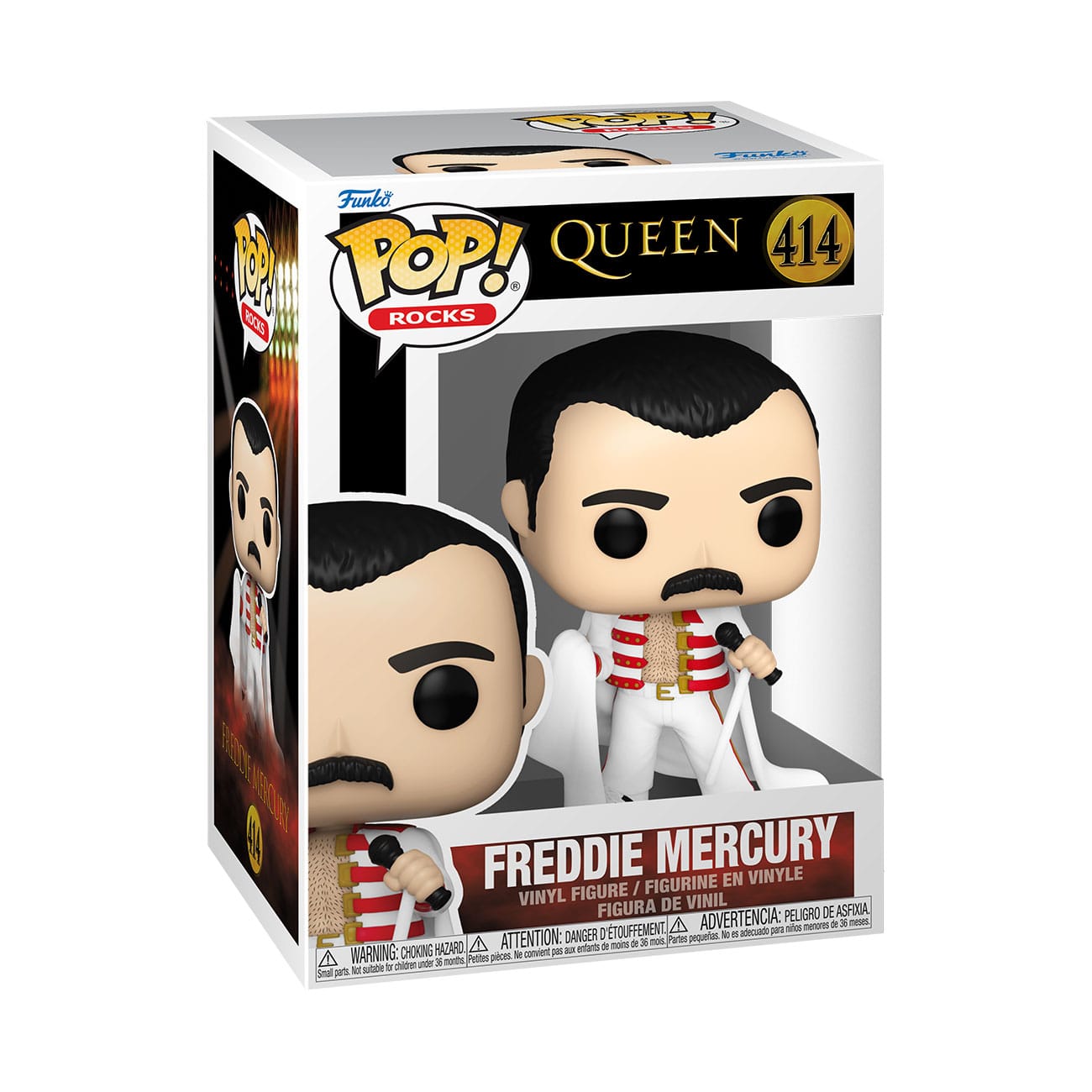 FUNKO POP! Rocks - Queen - Freddie Mercury w/ Cape (414)
