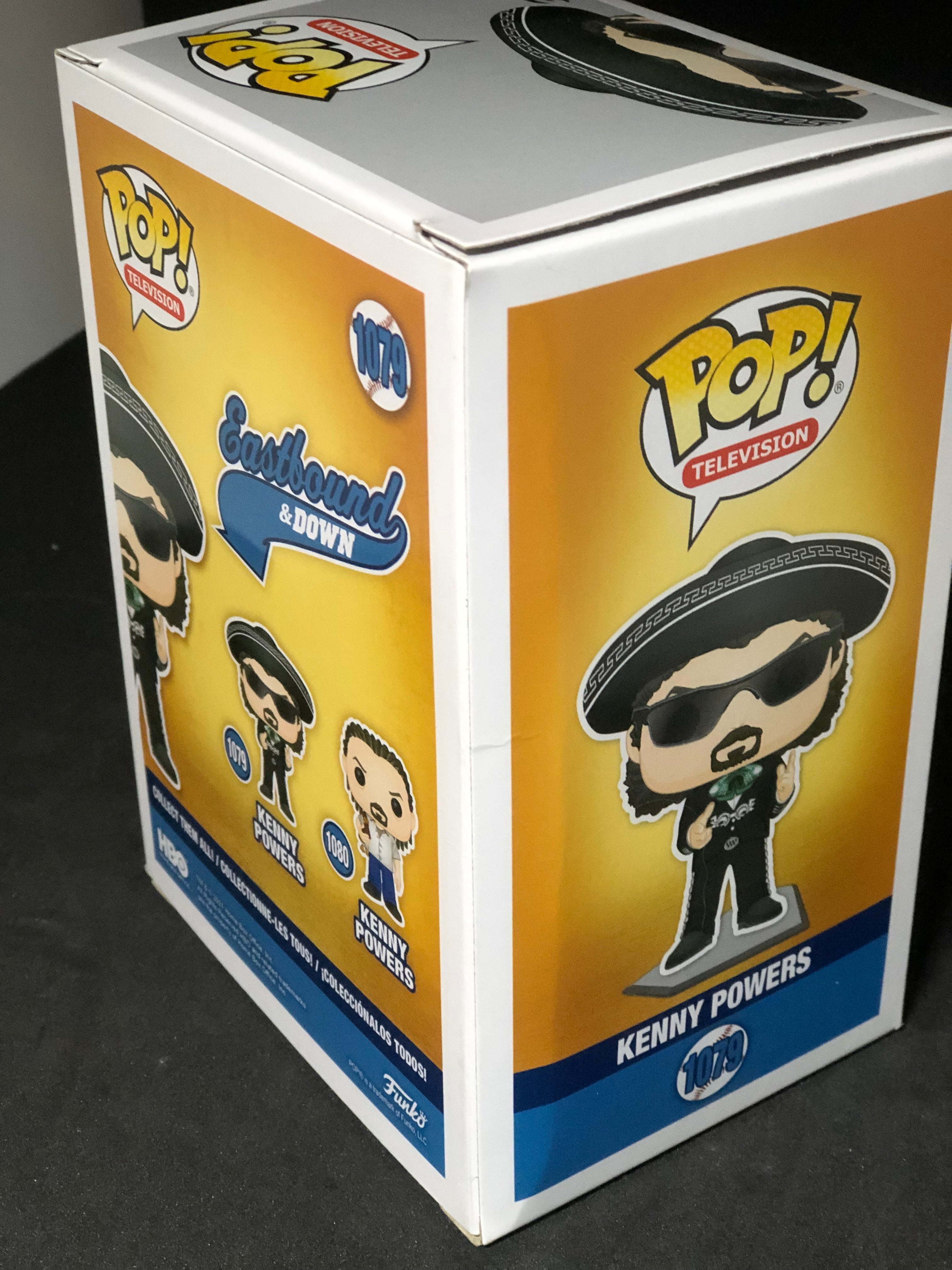 FUNKO POP! Television - Eastbound & Down - Kenny Powers (1079) "Small Damaged Packaging"