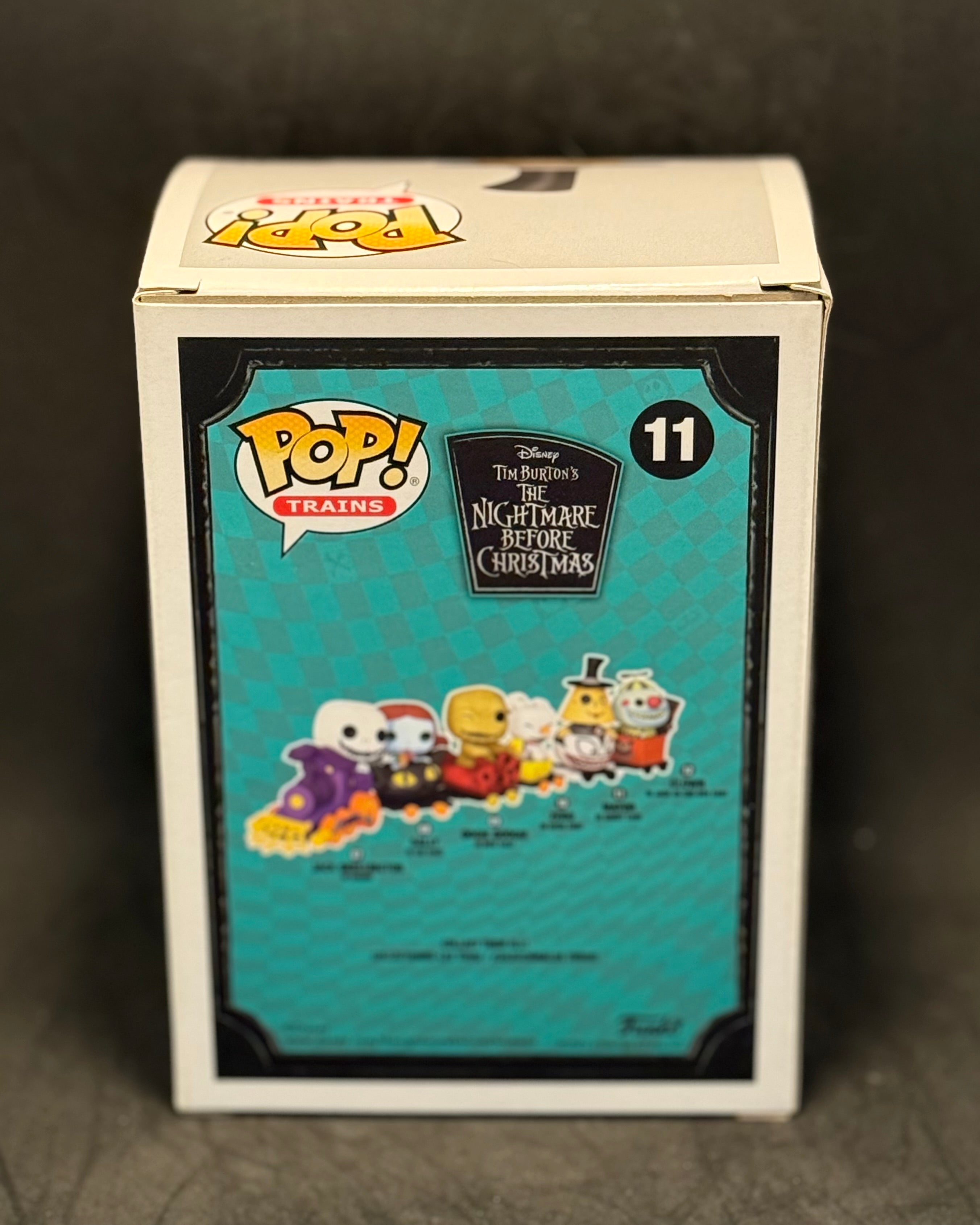 FUNKO POP Trains - Disney, The Nightmare before Christmas - Mayor in Ghost Cart (11) "Small Box Damage"