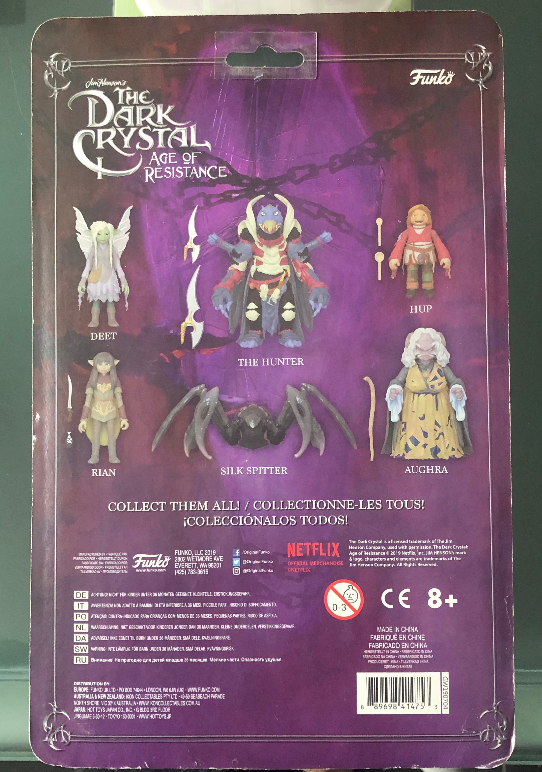 Funko Action Figure - The Dark Crystal, Age of Resistance - Silk Spitter
