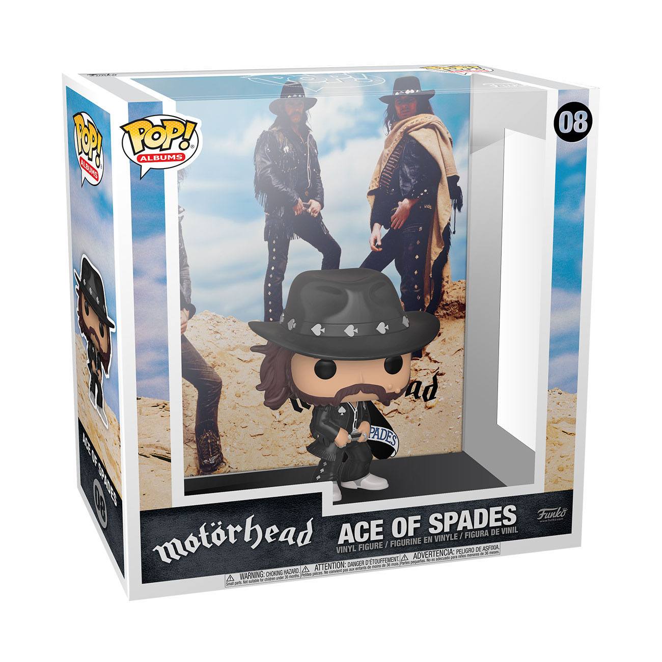 Funko POP! Albums - Motörhead - Ace of Spades (Lemmy Kilmister) (08)