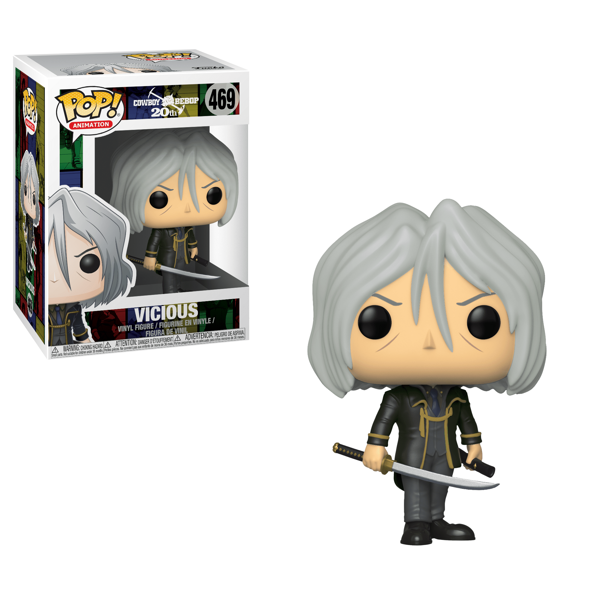 Funko POP! Animation - Cowboy Bebop 20th - Vicious (469)