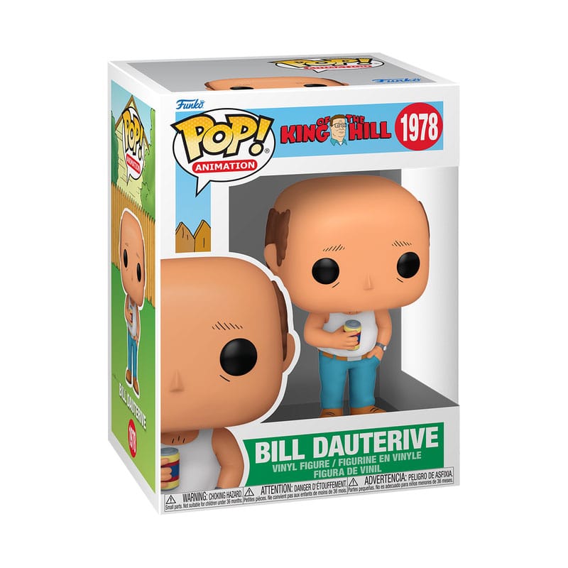 Funko POP! Animation - King of the Hill - Bill Dauterive #1978