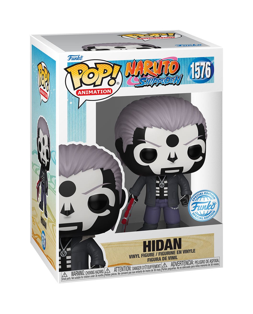 Funko POP! Animation - Naruto Shippuden - Hidan w/ Jacket (1576) Exclusive