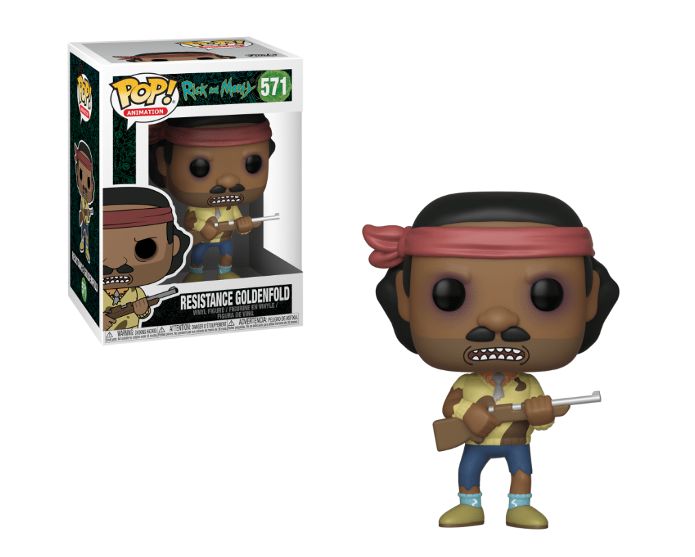 Funko POP! Animation - Rick & Morty - Resistance Goldenfold (571)