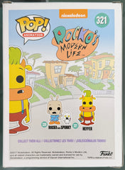 Funko POP! Animation - Rocko's Modern Life - Heffer (GITD) #321 CHASE - Small Box Damage