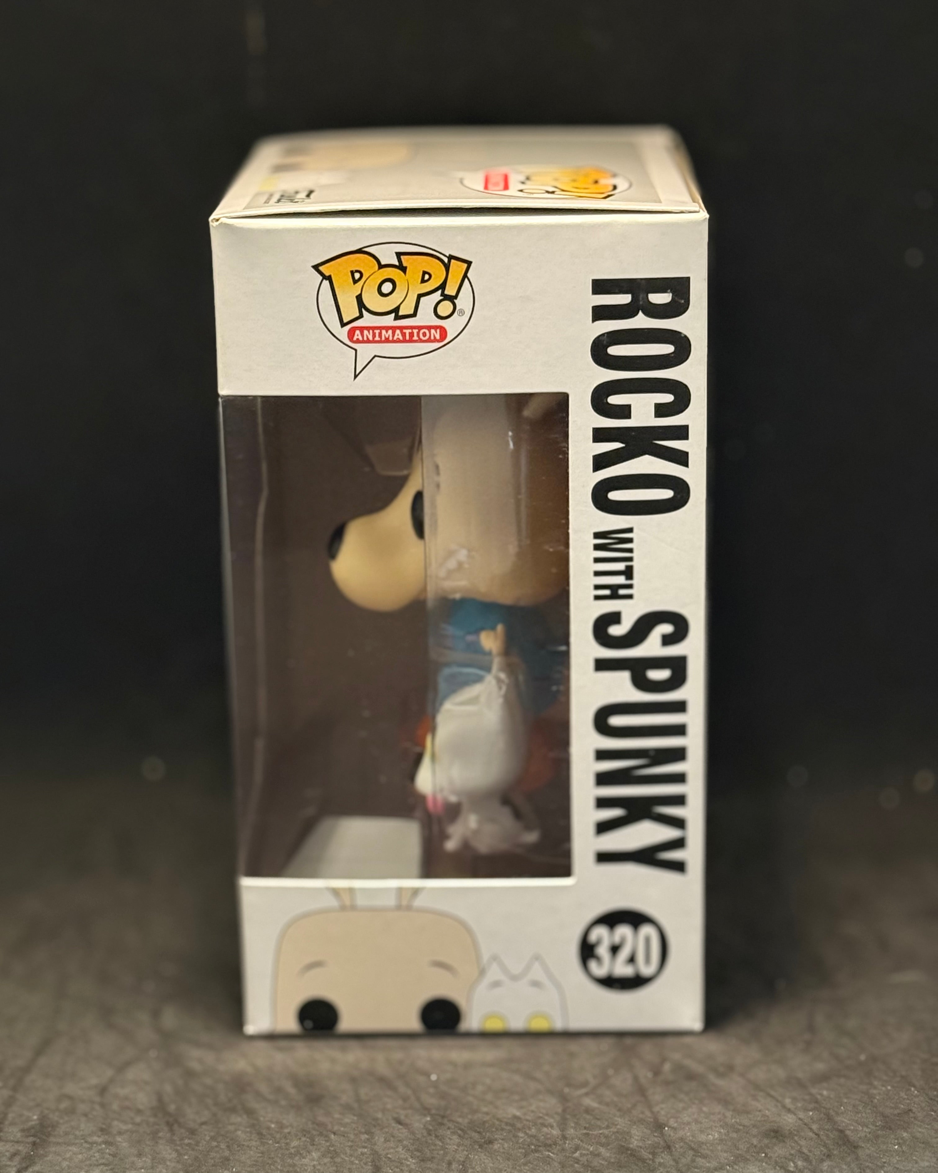 Funko POP! Animation - Rocko's Modern Life - Rocko with Spunky (320) 'Small Box Damage'