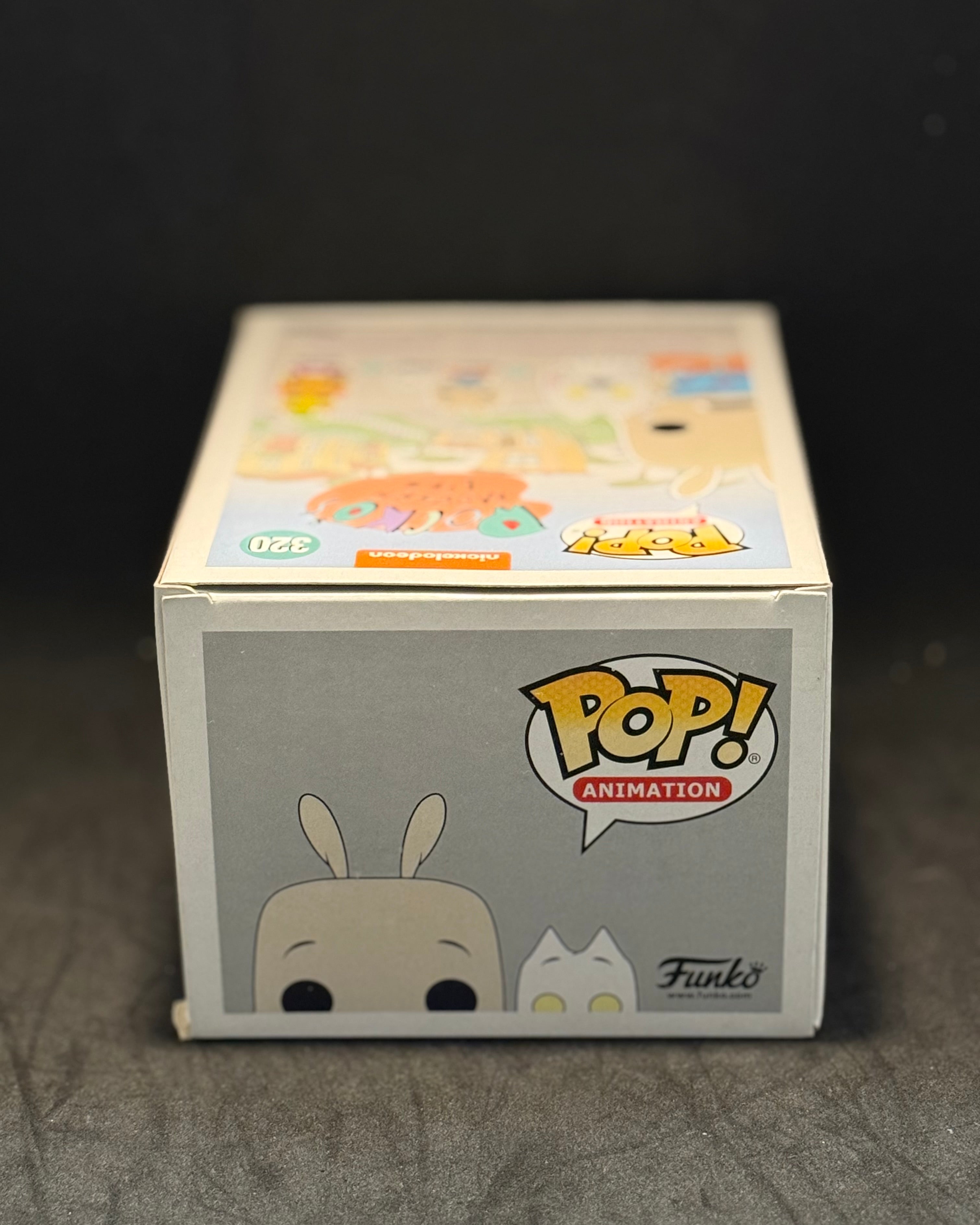 Funko POP! Animation - Rocko's Modern Life - Rocko with Spunky (320) 'Small Box Damage'