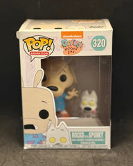 Funko POP! Animation - Rocko's Modern Life - Rocko with Spunky (320) 'Small Box Damage'