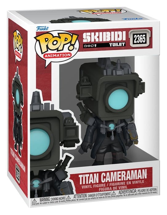 Funko POP! Animation - Skibidi Toilet - Titan Cameraman #2365