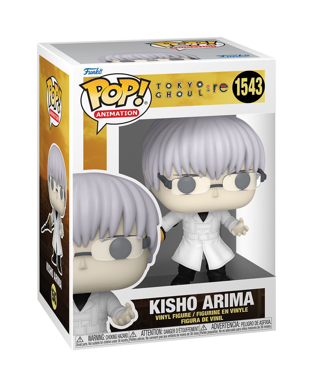 Funko POP! Animation - Tokyo Ghoul : Re - Kisho Arima (1543)