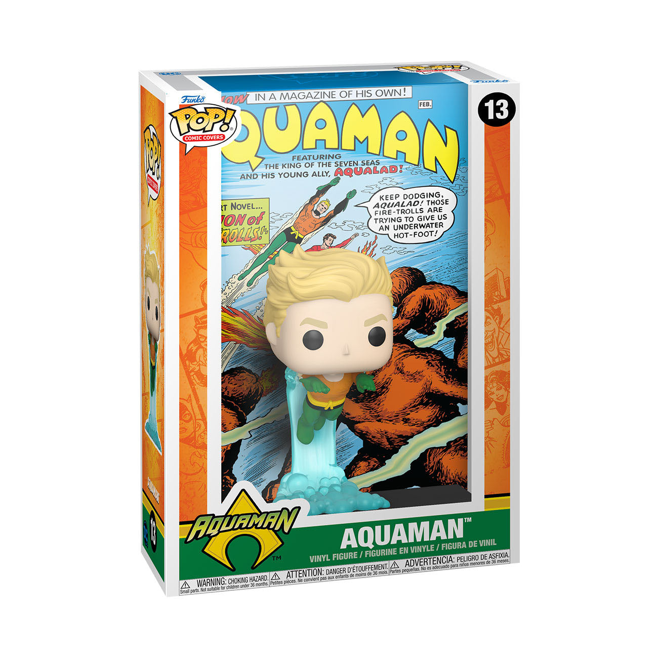 Funko POP! Comic Covers  - DC Super Heroes - Aquaman (13)
