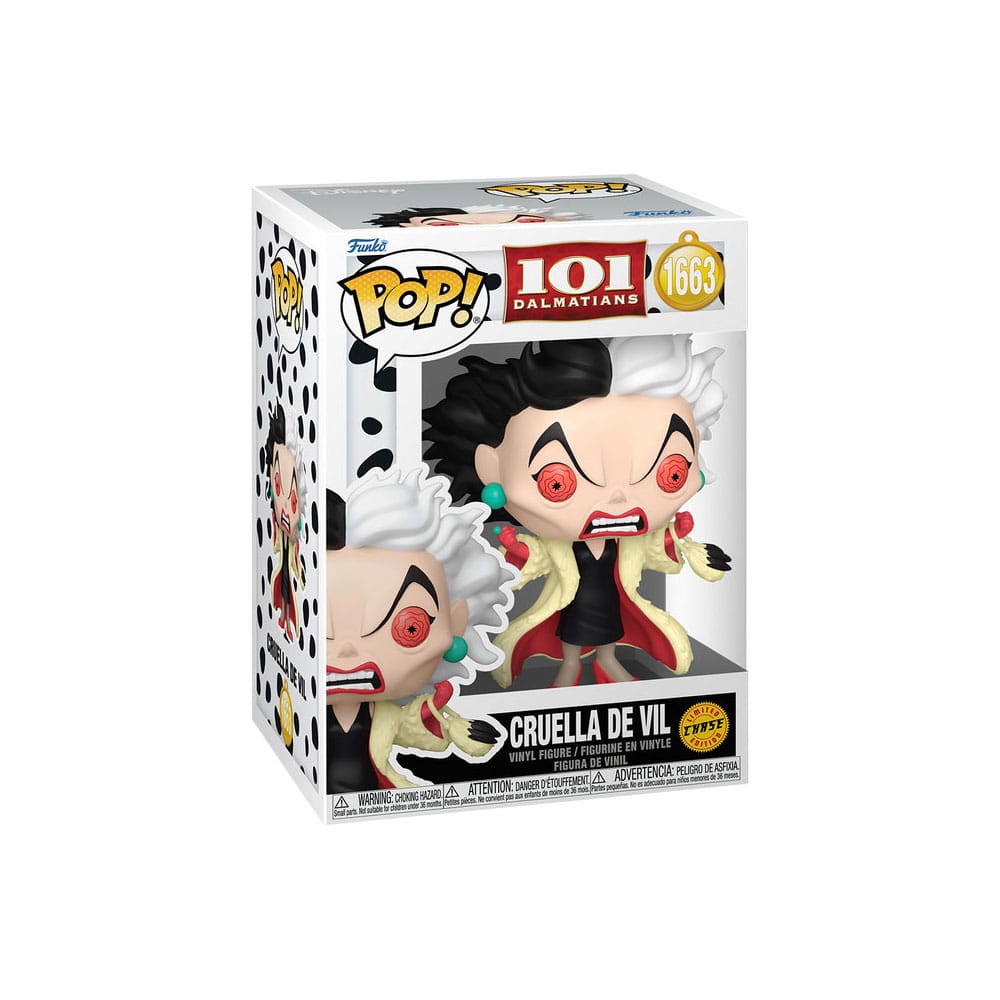 Funko POP! Disney - 101 Dalmatians - Cruella De Vil (Classic) #1663 - Chase