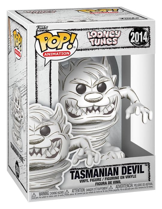 Funko POP! Disney - Looney Tunes - Tasmanian Devil (Sketched Deco) #2014