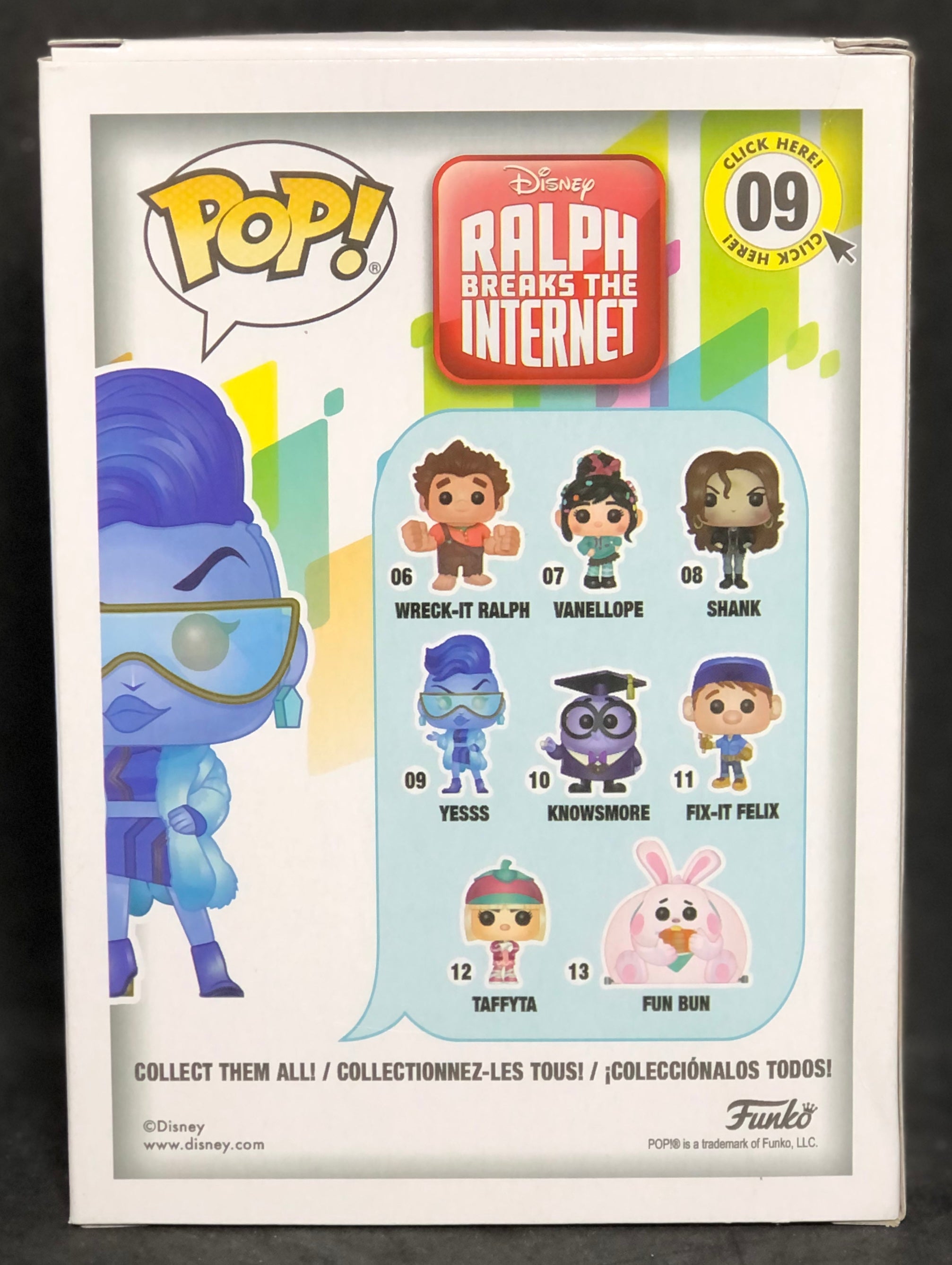 Funko POP! Disney - Ralph Breaks The Internet - Yesss (09) 'Minor Box Damage'