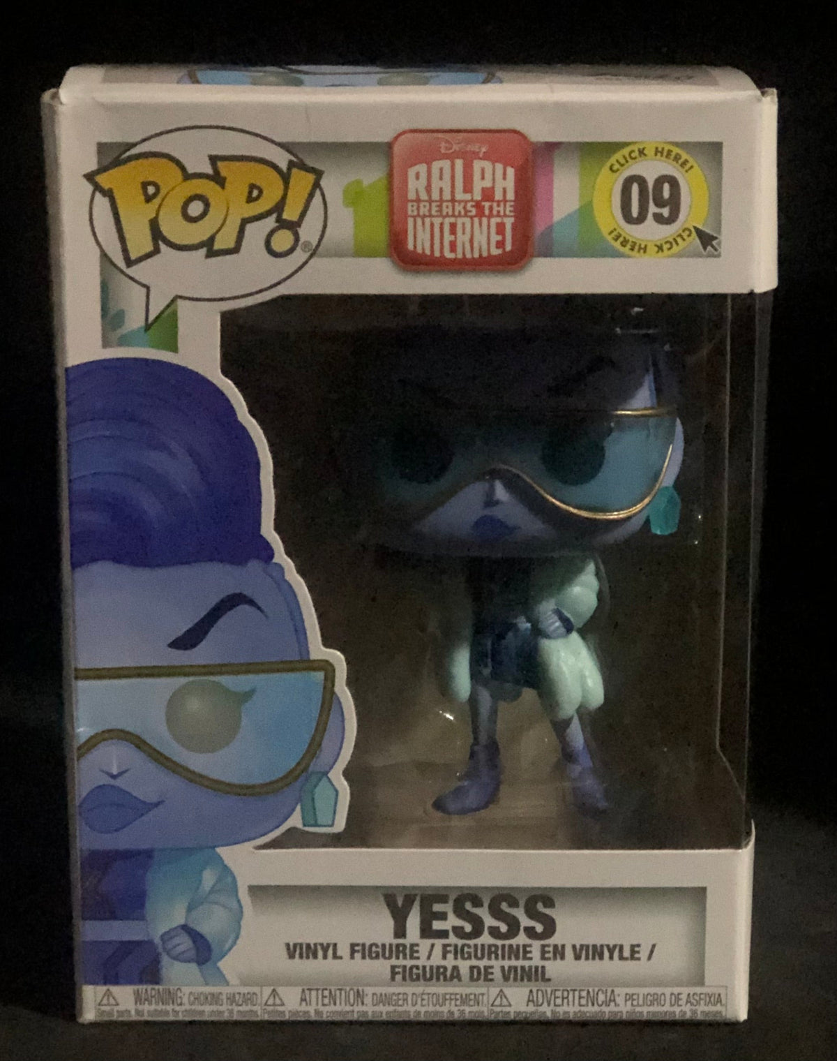 Funko POP! Disney - Ralph Breaks The Internet - Yesss (09) 'Small Box Damage'