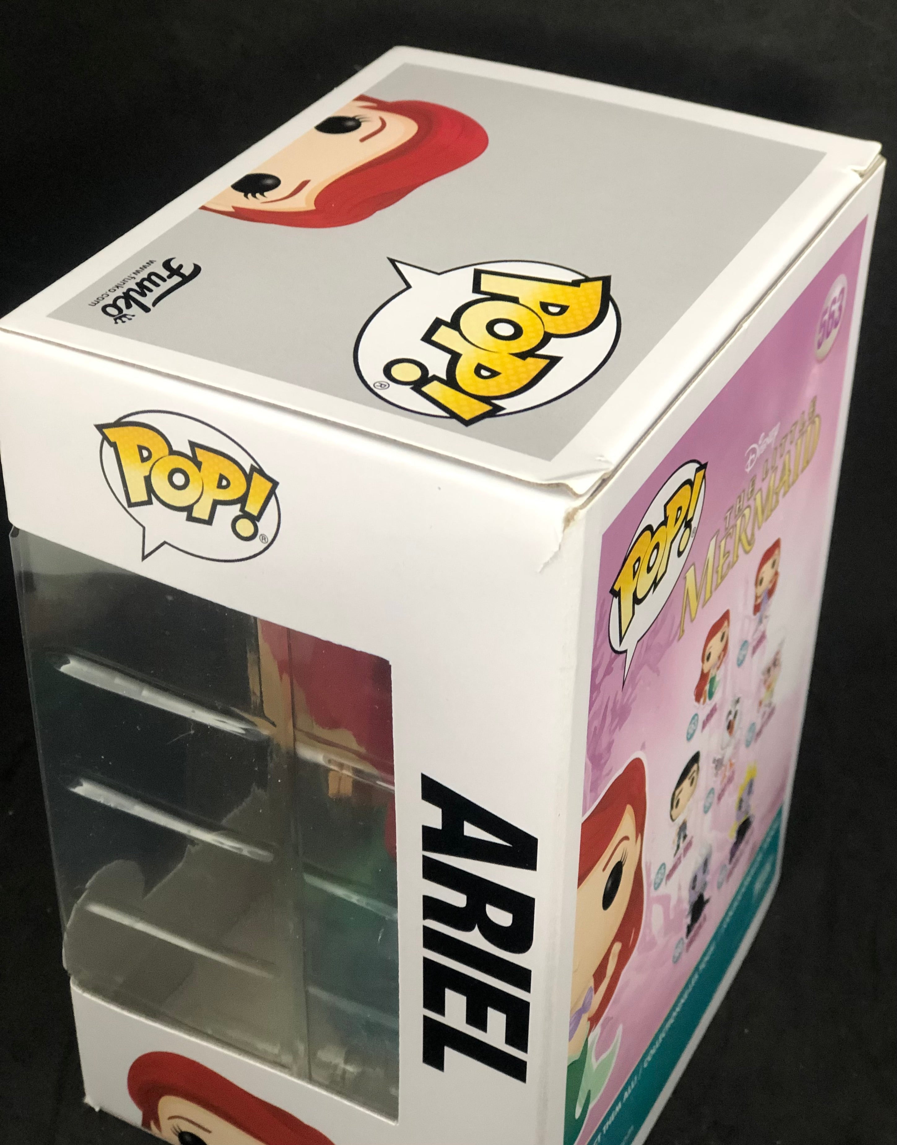 Funko POP! Disney - The Little Mermaid - Ariel w/ Bag (563) "Minor Box Damage"