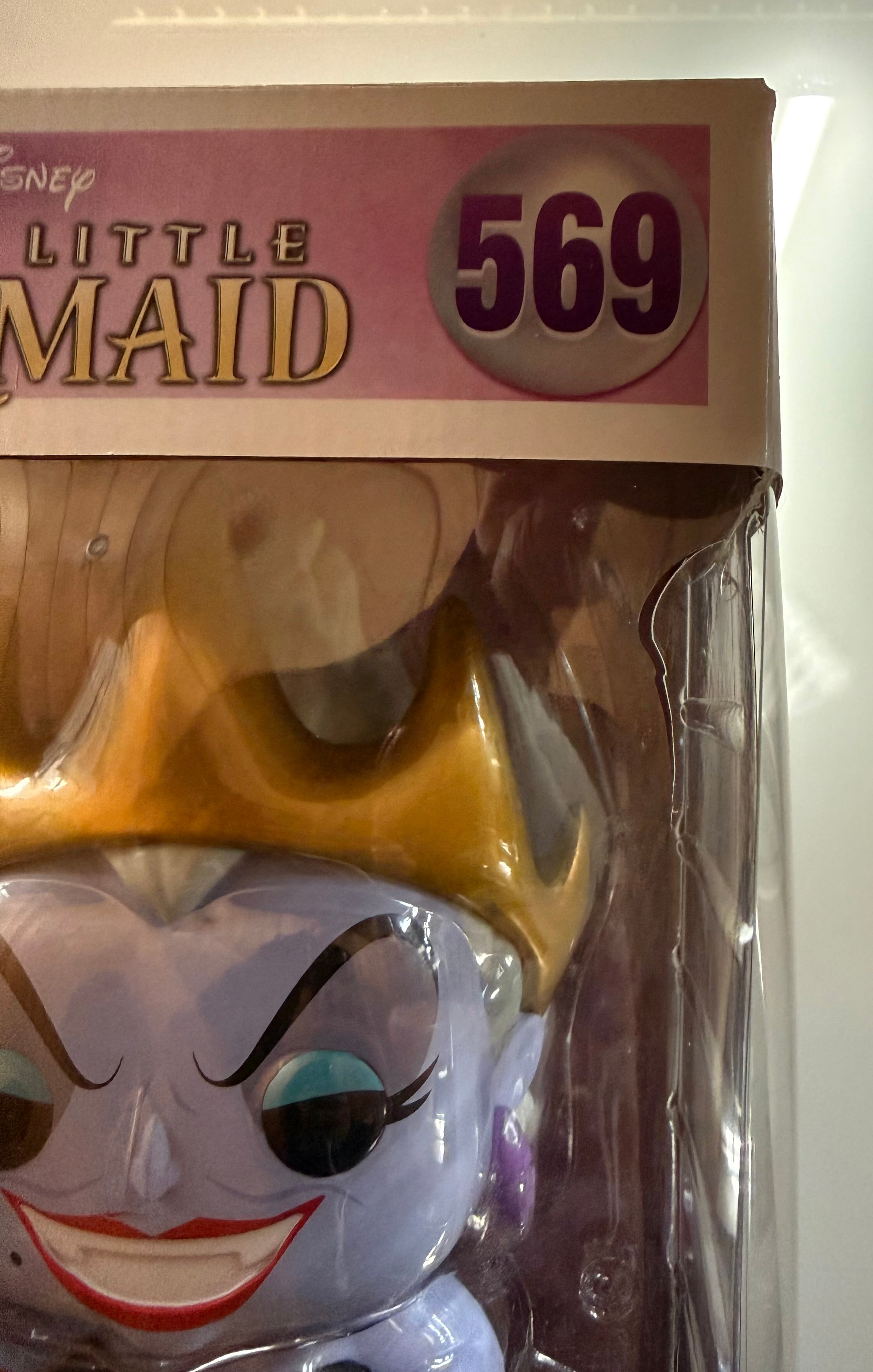 Funko POP! Disney - The Little Mermaid : Ursula (10") (GITD) (569) (25cm) 'Small Box Damage'