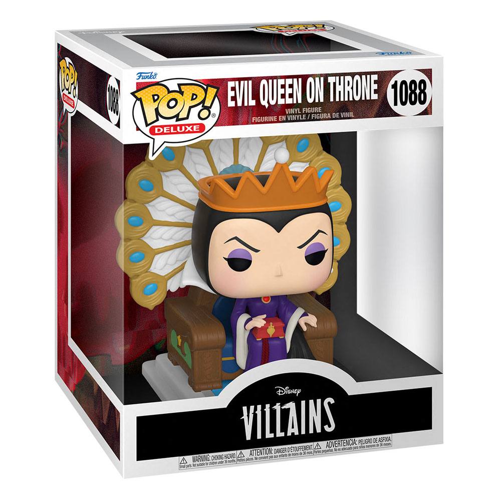 Funko POP! Disney - Villains (Snow White) : Evil Queen on Throne (1088)