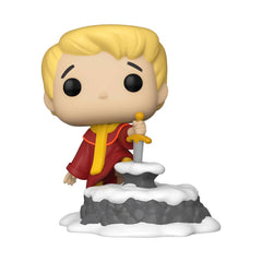Funko POP! Disney Deluxe - The Sword in The Stone : Arthur pulling Excalibur (1103) Exclusive