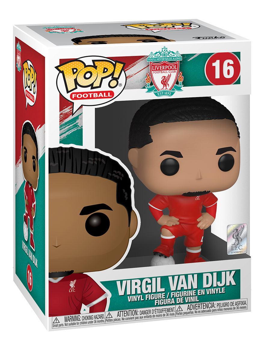 Funko POP! FA Football - Virgil van Dijk (Liverpool) #16