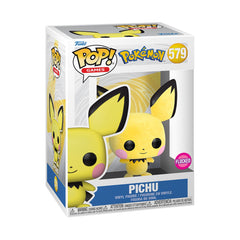 Funko POP! Games - Pokémon - Pichu 'Flocked' #579