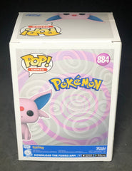 Funko POP! Games - Pokemon - Espeon (Mentali / Psiana) (884) 'Small Damaged Packaging'