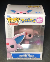 Funko POP! Games - Pokemon - Espeon (Mentali / Psiana) (884) 'Small Damaged Packaging'