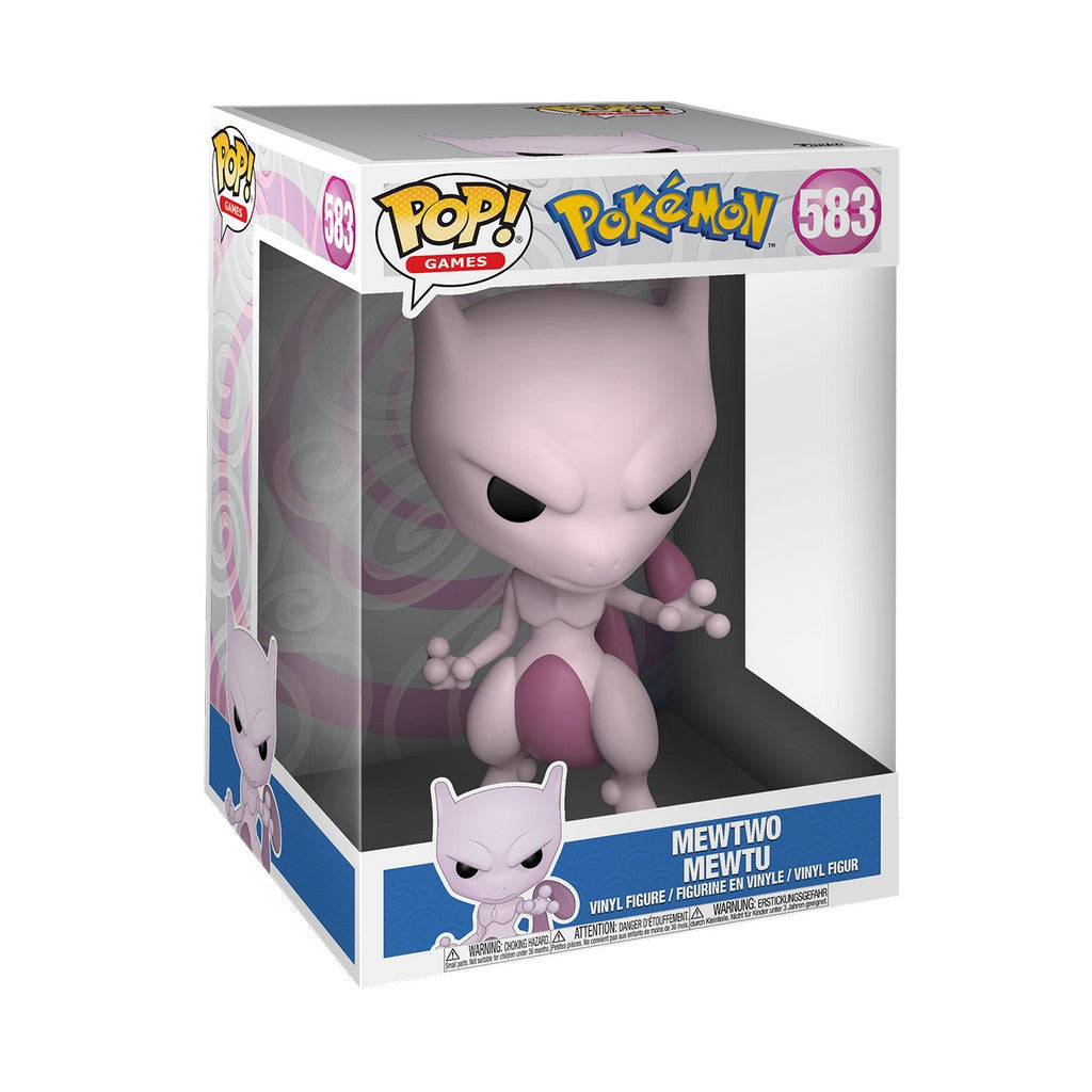 Funko POP! Games - Pokemon : Mewtwo / Mewtu 10" (583)