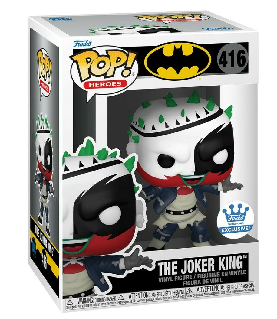 Funko POP! Heroes - Batman - The Joker King (416) Exclusive