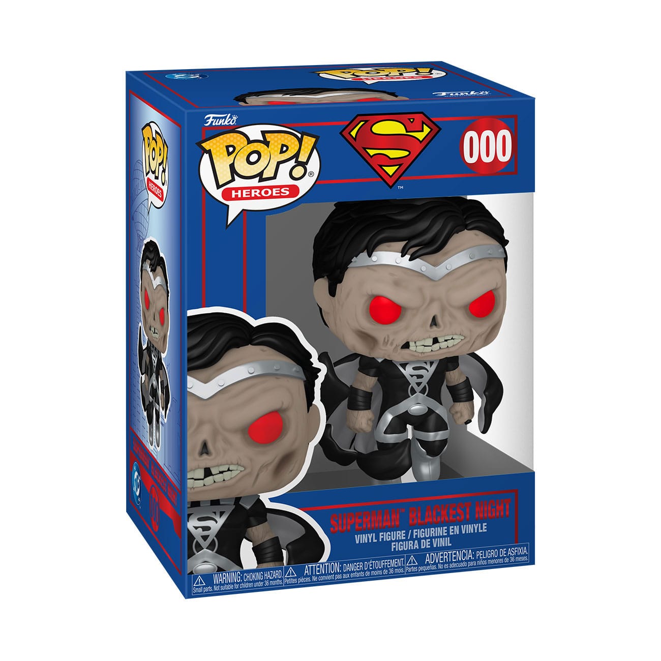 Funko POP! Heroes - Superman - Superman Blackest Night #612