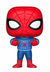 Funko POP! Marvel - Comics, Holiday - Spider-Man (Ugly Sweater) #397