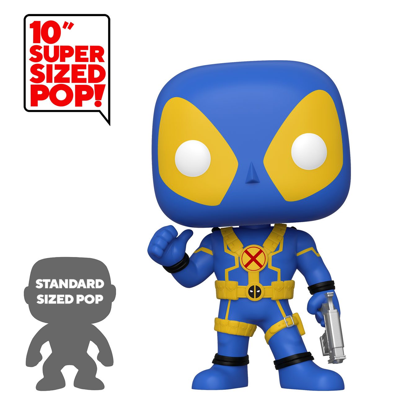 Funko POP! Marvel - Deadpool - Deadpool 'Thumb Up - Blue / Yellow' 10" (548)