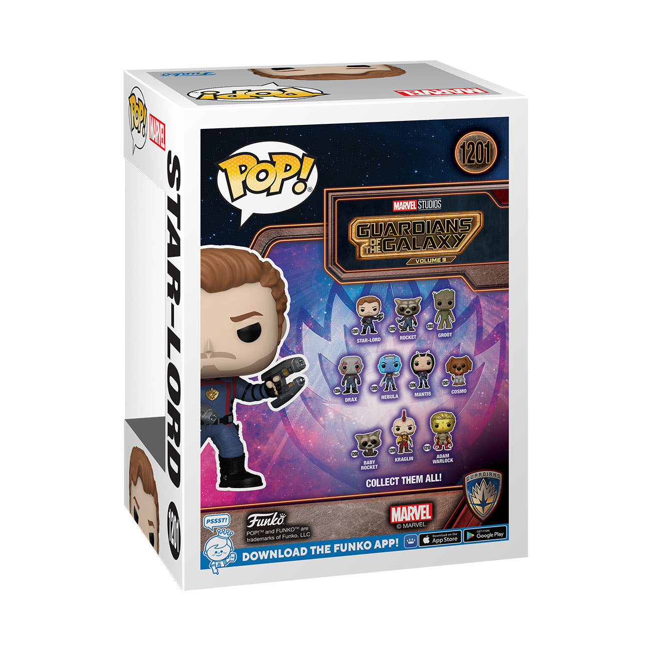 Funko POP! Marvel - Guardians of the Galaxy (Vol. 3) - Star-Lord (1201)