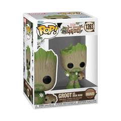 Funko POP! Marvel - We are Groot - Groot as Iron Man (1393)