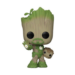 Funko POP! Marvel - We are Groot - Groot as Iron Man (1393)